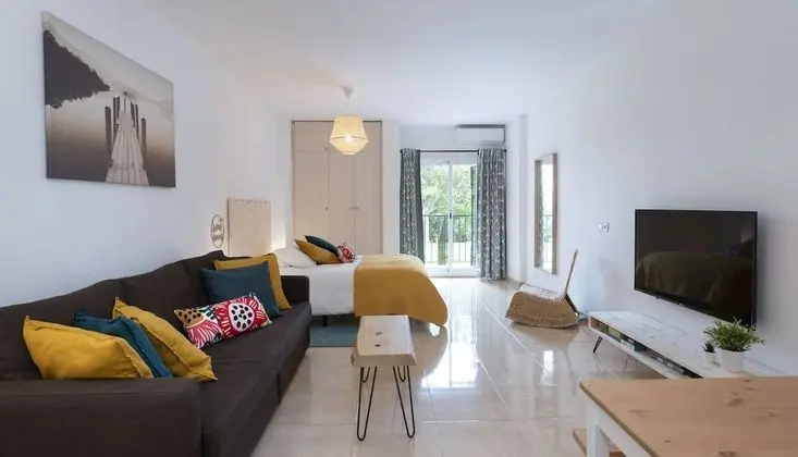 Deluxe Stüdyo Süit, Balkon, Bahçe Manzaralı