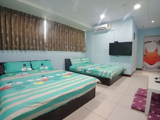 Basic Dört Kişilik Oda, 2 Çift Kişilik Yatak, Sigara İçilmez