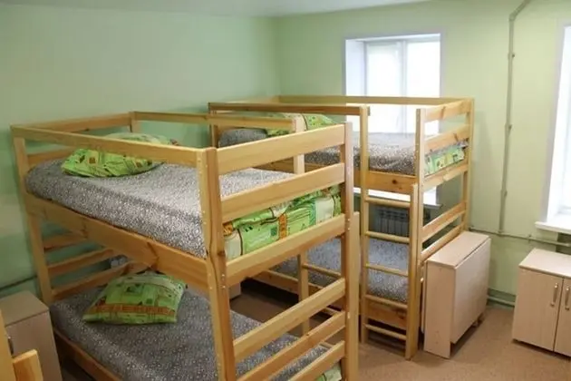 Ortak Ranzalı Oda, Karma Ranzalı Oda (Bed in 12-beds shared dormitory)