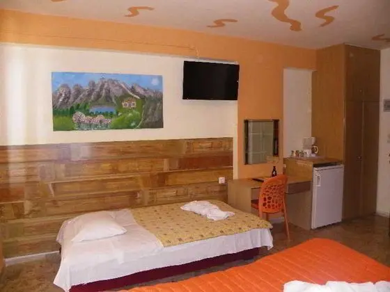 1 Çift ​​kişilik Yatak Side Sea View