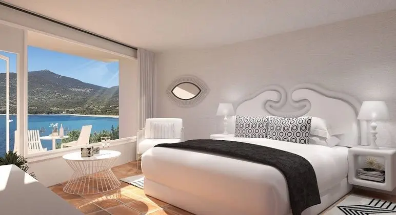 Deluxe Oda, 1 Yatak Odası, Balkon, Deniz Manzaralı