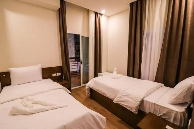 Deluxe Tek Büyük veya İki Ayrı Yataklı Oda, 2 Tek Kişilik Yatak, Sigara İçilmez