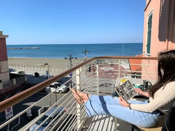 Apart Daire, 2 Yatak Odası, Deniz Manzaralı (Piazza Colombo 7)
