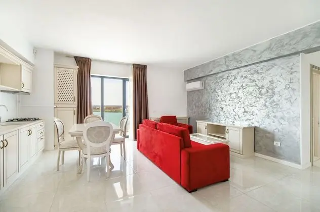 Junior Süit, 1 Yatak Odası, Balkon, Kısmi Deniz Manzaralı