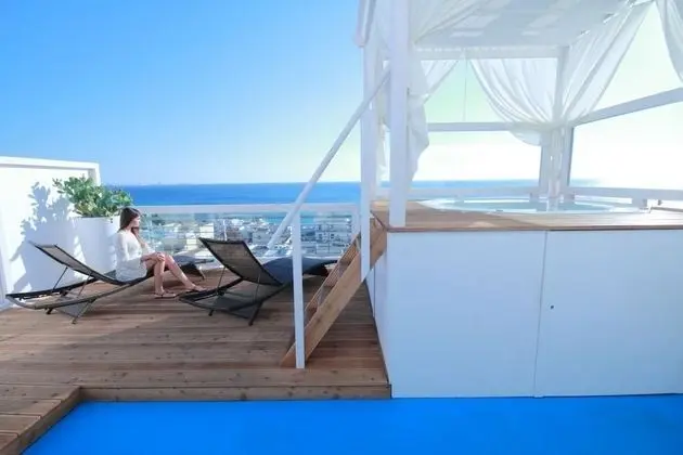 Junior Süit, 1 Büyük (Queen) Boy Yatak, Kişiye Özel Havuzlu, Deniz Manzaralı (Diamante)