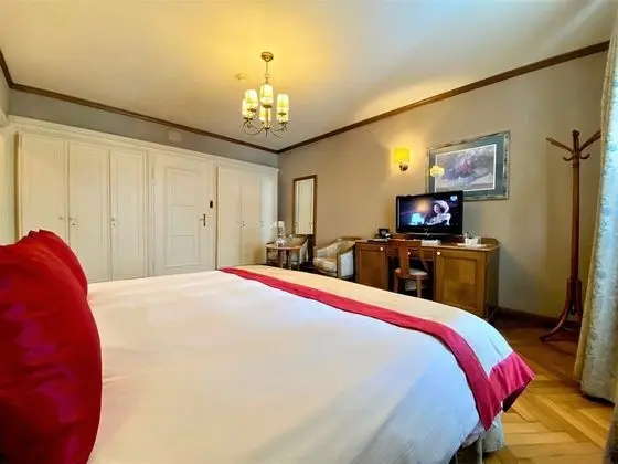 Standard Tek Büyük veya İki Ayrı Yataklı Oda, Balkon, Dağ Manzaralı