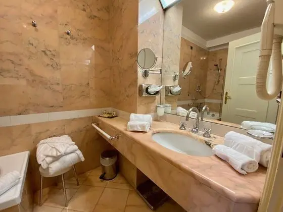 Standard Tek Büyük veya İki Ayrı Yataklı Oda, Balkon, Dağ Manzaralı