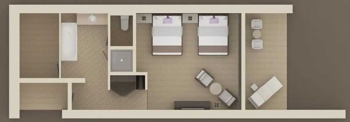 Tek Büyük Yataklı Oda (Sunrise)