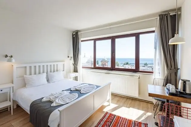 Panoramic Triple Room, Multiple Beds, Sea View, Sea Facing