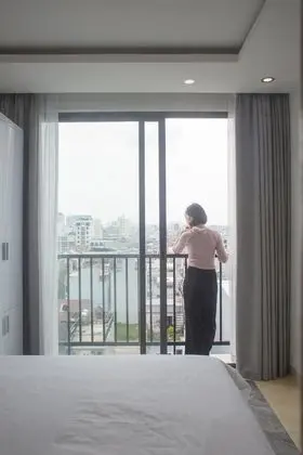 Deluxe Tek Büyük Yataklı Oda, Balkon