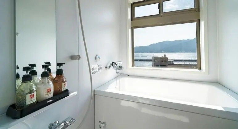 Oda, Özel Banyo, Deniz Manzaralı (Japanese Western Style,)