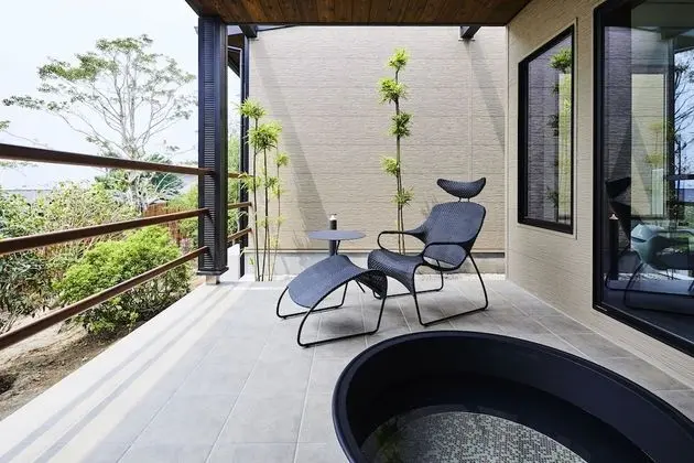 Premium İki Ayrı Yataklı Oda, Sigara İçilmez (Western Style, Private Open Air Bath)