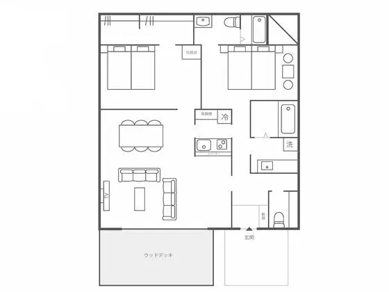 Villa, 2 Yatak Odası