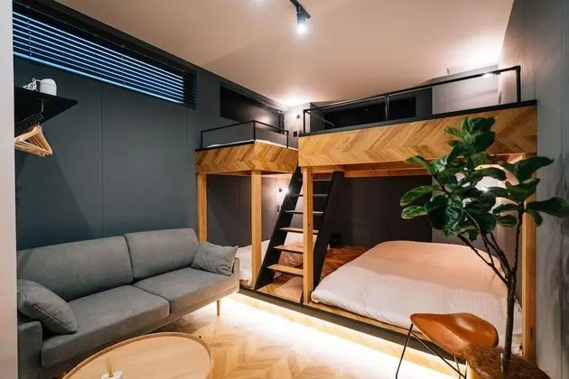 Deluxe Stüdyo, Birden Çok Yatak, Küçük Mutfak