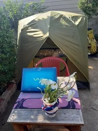MJ Tent 1or2 Person on my Yard