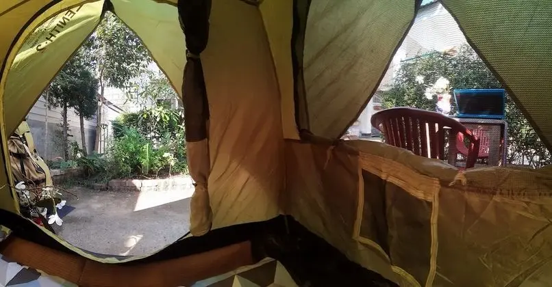 MJ Tent 1or2 Person on my Yard