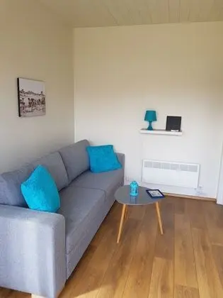 Peaceful Cottage Blue in the Countryside