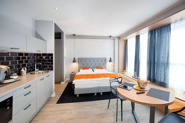 Business Apart Daire, Teras (2 Adults)