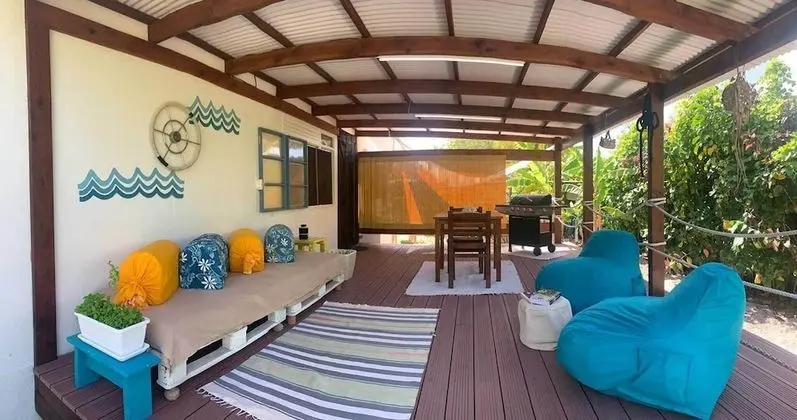Romantic Apart Daire, Banyolu/Duşlu, Bahçe Manzaralı (Alizé)