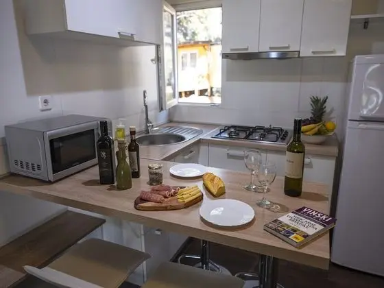 Premium Karavan, 2 Yatak Odası, Teras, Deniz Manzaralı