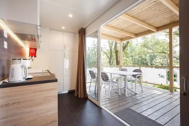 Premium Karavan, 2 Yatak Odası, Teras
