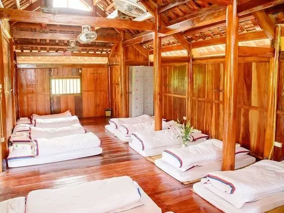 Traditional Ortak Ranzalı Oda, Japon Şiltesi, Sigara İçilmez, Bahçe Manzaralı (Stilt House)