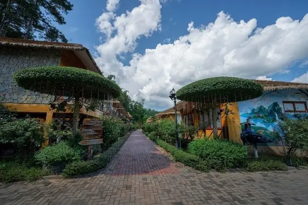 Family Bungalov, Bahçe Manzaralı
