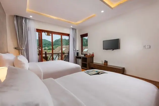 Family Bungalov, Bahçe Manzaralı