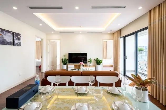 Luxury Apart Daire, 3 Yatak Odası, Bahçe Manzaralı, Köşe