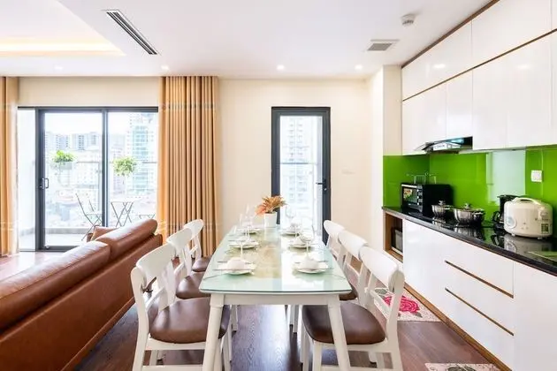 Luxury Apart Daire, 3 Yatak Odası, Bahçe Manzaralı, Köşe