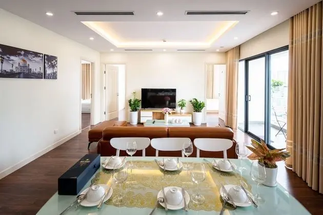Luxury Apart Daire, 3 Yatak Odası, Bahçe Manzaralı, Köşe