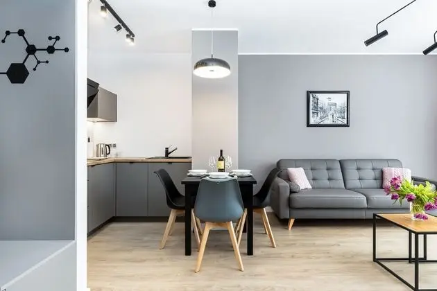 Apart Daire, 1 Yatak Odası, Mutfak