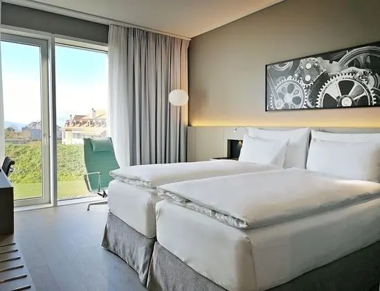 Tek Büyük veya İki Ayrı Yataklı Oda, Bahçe Manzaralı (Modern Room Garden View)