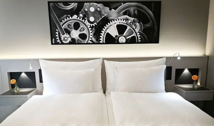 Tek Büyük veya İki Ayrı Yataklı Oda, Bahçe Manzaralı (Modern Room Garden View)