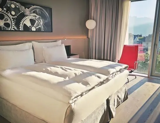 Tek Büyük veya İki Ayrı Yataklı Oda, Bahçe Manzaralı (Modern Room Garden View)