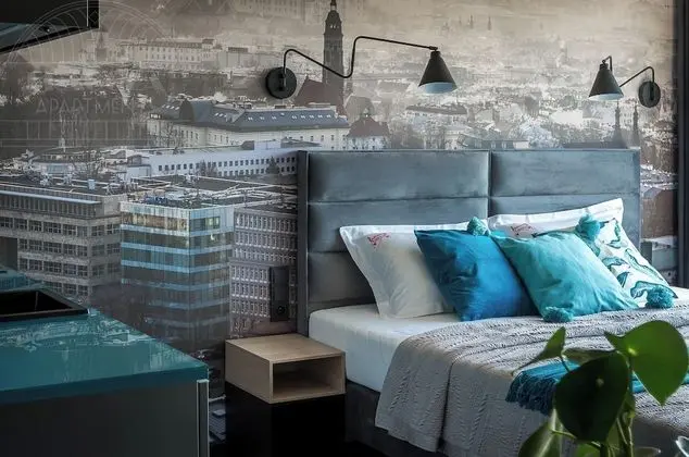 City Tek Büyük veya İki Ayrı Yataklı Oda, 1 Yatak Odası, Küçük Mutfak
