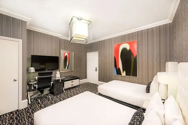 Deluxe Oda, 2 Çift Kişilik Yatak