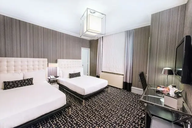 Deluxe Oda, 2 Çift Kişilik Yatak