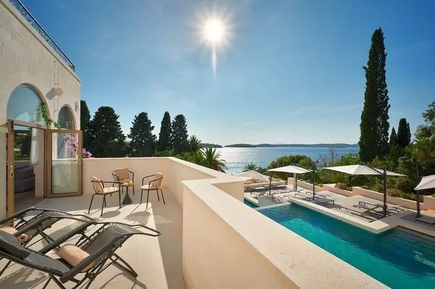 Deluxe Süit, Teras, Deniz Manzaralı (Smart Lobby Suite)