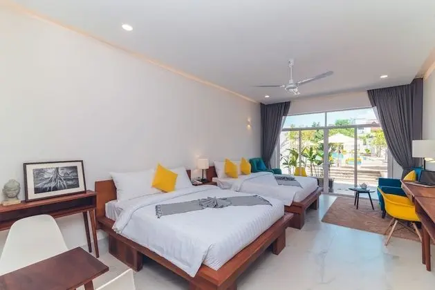 Deluxe İki Ayrı Yataklı Oda, 1 Yatak Odası, Bahçe Manzaralı