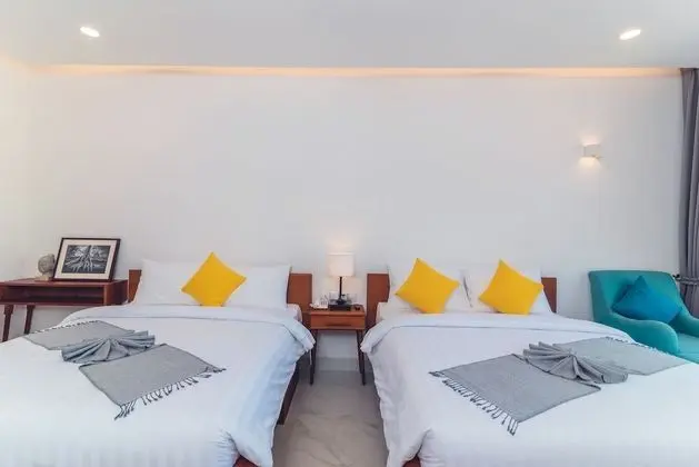 Deluxe İki Ayrı Yataklı Oda, 1 Yatak Odası, Bahçe Manzaralı
