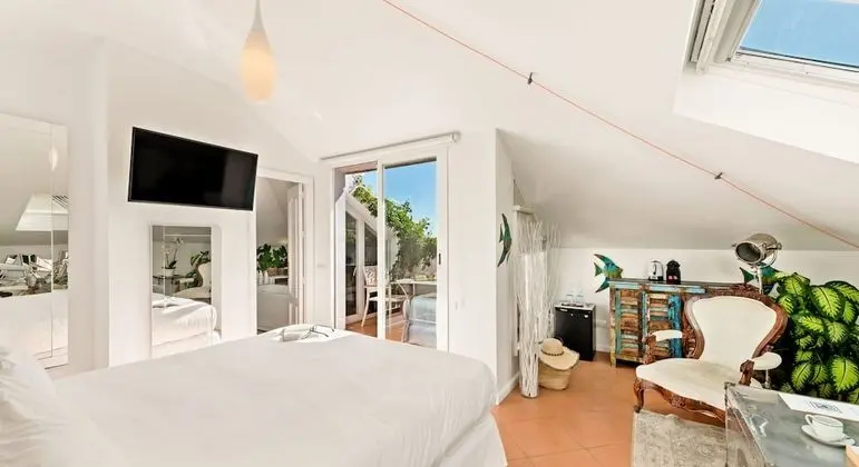 Deluxe Oda, Balkon