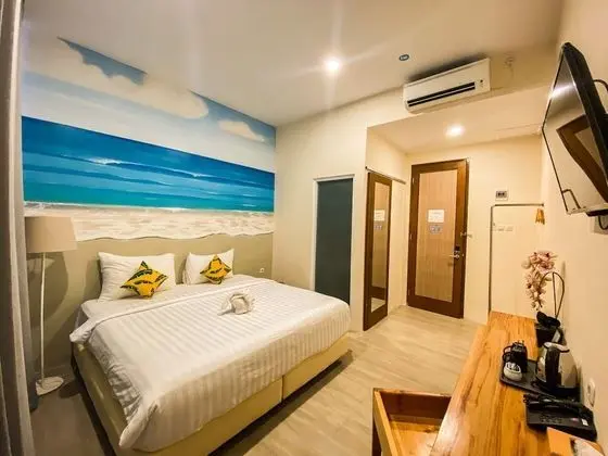 Deluxe Tek Büyük veya İki Ayrı Yataklı Oda