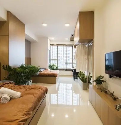 Superior Apart Daire, 1 Çift Kişilik Yatak, Şehir Manzaralı