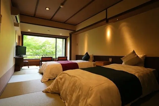 Traditional Oda, 2 Tek Kişilik Yatak (Japanese Style, 10 Tatami mats)