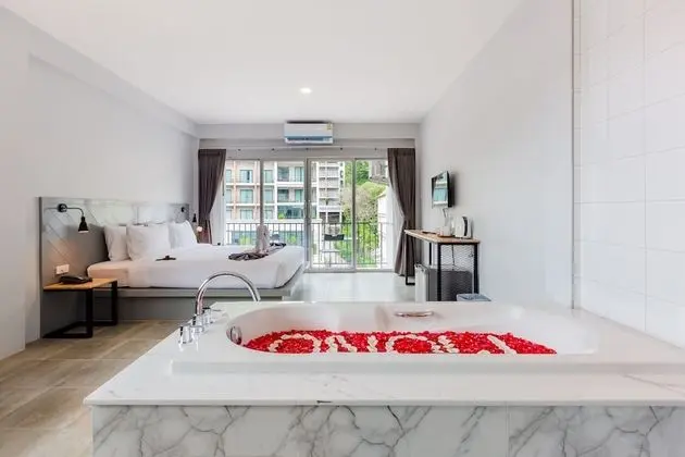 Honeymoon Oda, 1 En Büyük (King) Boy Yatak, Küvet, Şehir Manzaralı