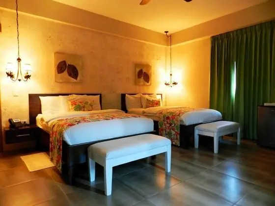 Deluxe Tek Büyük Yataklı Oda, 2 Çift Kişilik Yatak