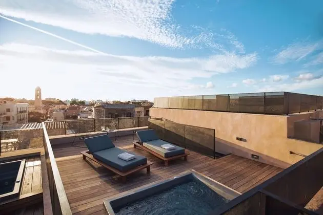Çatı Katı Süiti (Penthouse), Teras (Hot Tub and Old Town View)