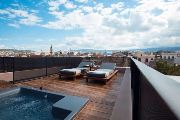 Deluxe Süit, Teras (Hot Tub and Old Town View)