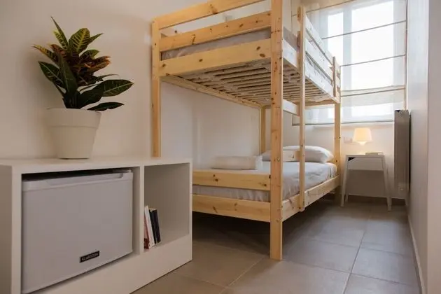 Luxury Dört Kişilik Oda, 2 Yatak Odası, Balkon, Bahçe Manzaralı